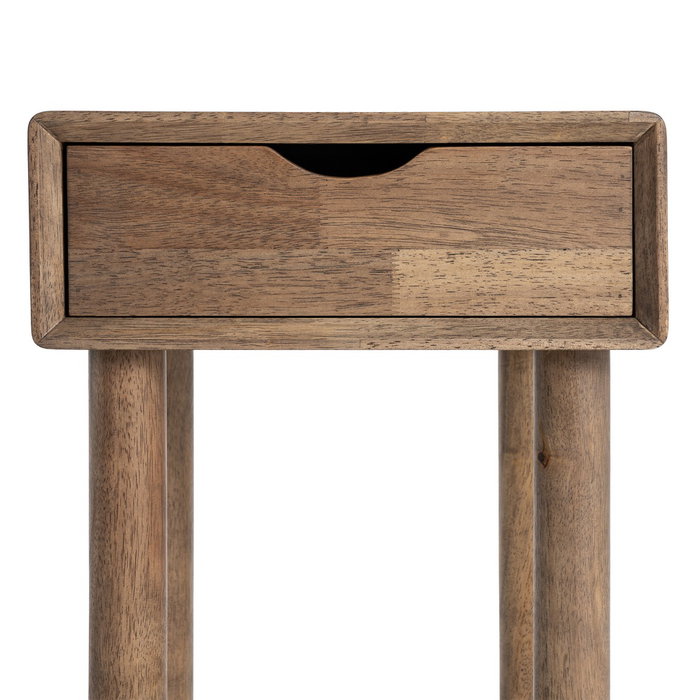 Mesita Marrón Madera 40 X 40 X 55 cm