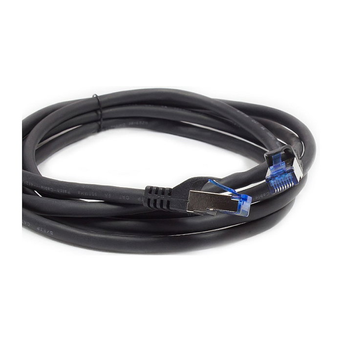 GoodConnections Patchkabel Cat.6A SmartFLEX HF Negro 10m