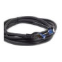 GoodConnections Patchkabel Cat.6A SmartFLEX HF Negro 10m