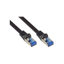 GoodConnections Patchkabel Cat.6A SmartFLEX HF Negro 10m