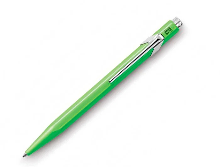 Caran d'ache Boligrafo 849 Fluo Verde Limon Punta Media