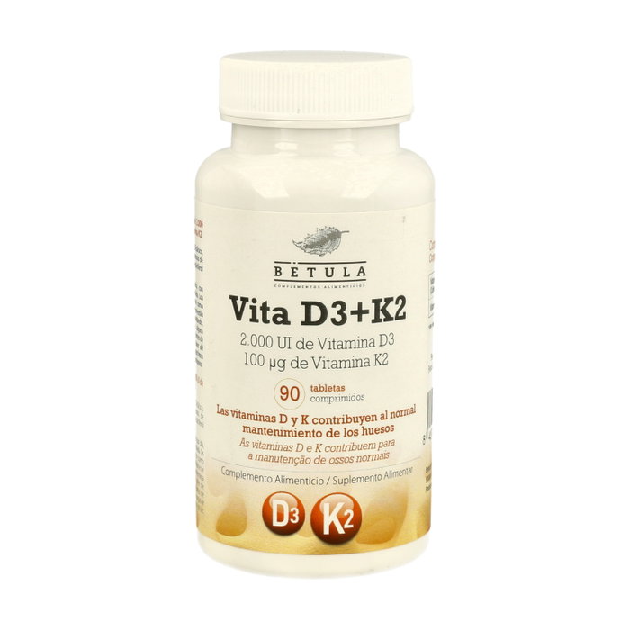 Betula Vita D3+K2 90 comprimidos Betula Vita D3+K2 90 comprimidos