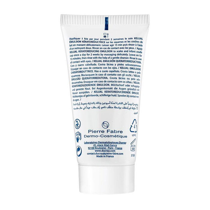 Ducray KELUAL Emulsión Queratorreductora para Costra Láctea Bebé 50 ml
