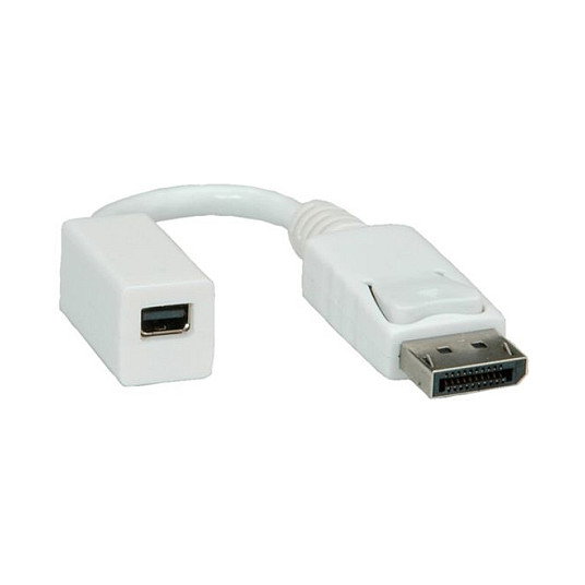 ROLINE Adaptador DisplayPort a Mini DisplayPort 12033132 Blanco ROLINE Adaptador DisplayPort a Mini DisplayPort 12033132 Blanco