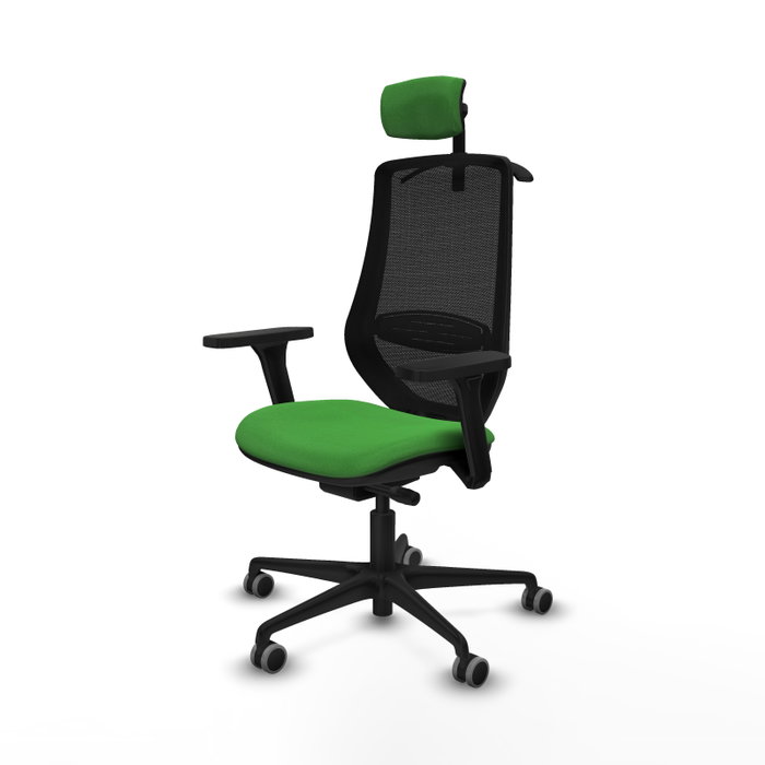 PIQUERAS Y CRESPO Silla de oficina Mardos Verde/Negro PIQUERAS Y CRESPO Silla de oficina Mardos Verde/Negro