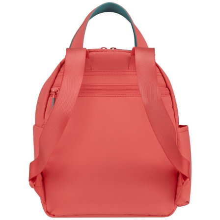 American Tourister Mochila Puffypop Sunset Coral 8.5L, 35x24x17 cm, PET Reciclado, Bolsillo Tablet, Frontal y Trasero