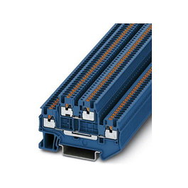 Phoenix Contact PTTB 1.5/S Borna de doble piso Azul