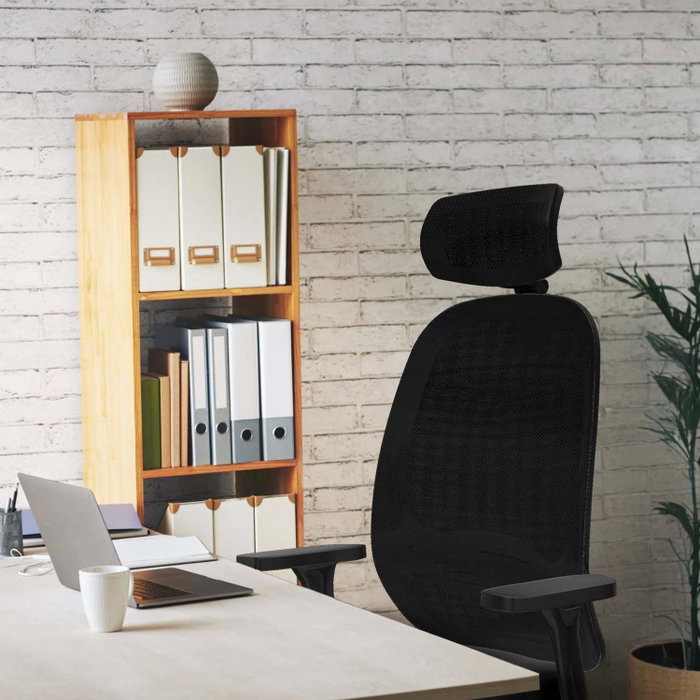 PIQUERAS Y CRESPO Silla de oficina Cilanco con mecanismo Sincro, Marrón oscuro y Negro PIQUERAS Y CRESPO Silla de oficina Cilanco con mecanismo Sincro, Marrón oscuro y Negro