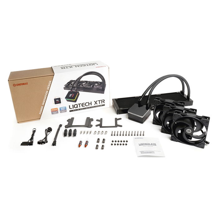 Enermax LIQTECH XTR ELC-LTXTR360 Refrigeración Líquida CPU Cooler con Display 360mm Enermax LIQTECH XTR ELC-LTXTR360 Refrigeración Líquida CPU Cooler con Display 360mm