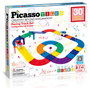 PICASSO TILES Pista de Carreras Magnética 30 Piezas Bloques Construcción Educativos para Niños +3 Años