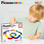 PICASSO TILES Pista de Carreras Magnética 30 Piezas Bloques Construcción Educativos para Niños +3 Años