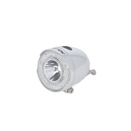 XLC CL-E01 Luz Delantera LED 15 LUX a Pila Blanco - Accesorio Bicicleta