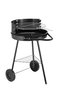 Inde Barbacoa Redonda de Carbón Bbq, 41 cm de Diámetro, Dimensiones Totales 44.4 x 13.6 x 43.6 cm (2 Unidades)