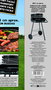 Inde Barbacoa Redonda de Carbón Bbq, 41 cm de Diámetro, Dimensiones Totales 44.4 x 13.6 x 43.6 cm (2 Unidades)