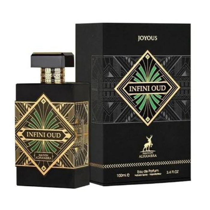 Maison Alhambra Joyosus Infini Oud Eau de Parfum Vaporizador 100 ml Maison Alhambra Joyosus Infini Oud Eau de Parfum Vaporizador 100 ml