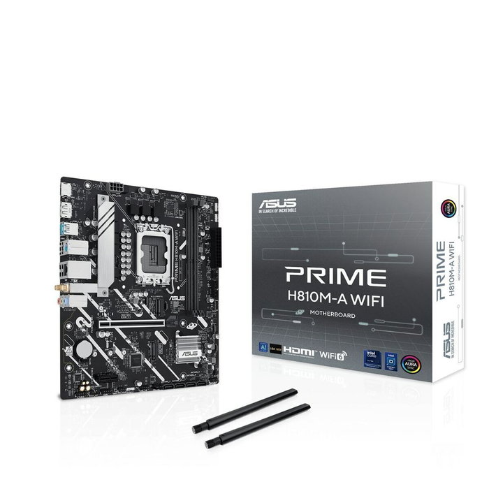 Asus Prime H810M-A WIFI Micro ATX DDR5 LGA1851 Intel H810 Asus Prime H810M-A WIFI Micro ATX DDR5 LGA1851 Intel H810