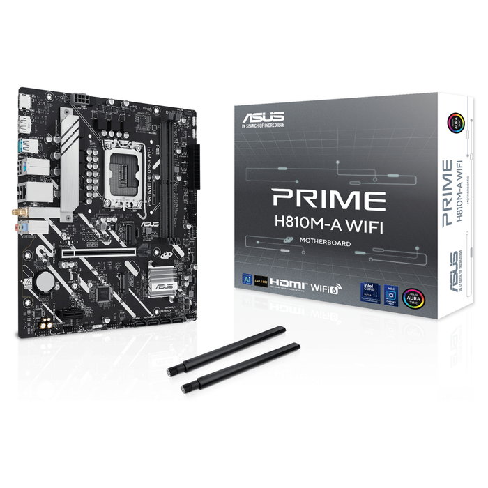 Asus Prime H810M-A WIFI Micro ATX DDR5 LGA1851 Intel H810 Asus Prime H810M-A WIFI Micro ATX DDR5 LGA1851 Intel H810