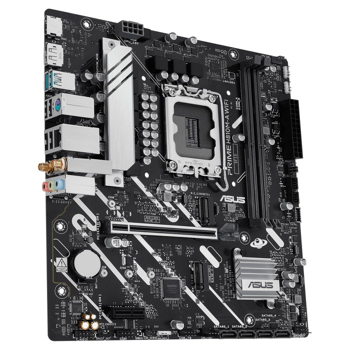 Asus Prime H810M-A WIFI Micro ATX DDR5 LGA1851 Intel H810 Asus Prime H810M-A WIFI Micro ATX DDR5 LGA1851 Intel H810