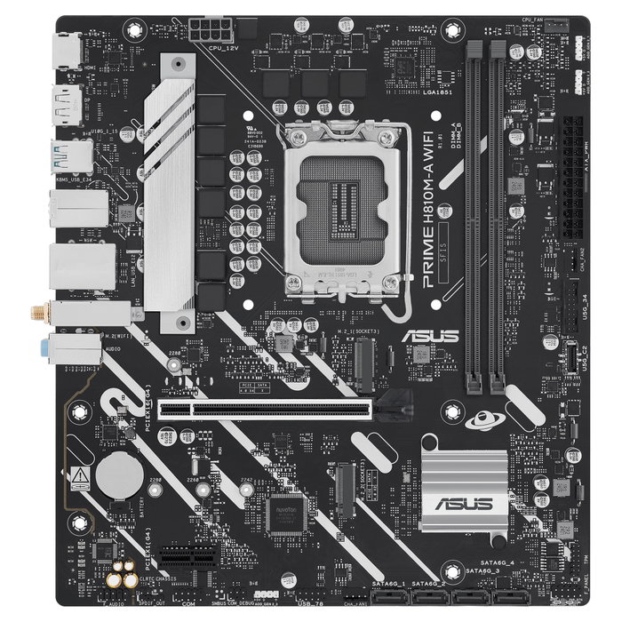 Asus Prime H810M-A WIFI Micro ATX DDR5 LGA1851 Intel H810 Asus Prime H810M-A WIFI Micro ATX DDR5 LGA1851 Intel H810