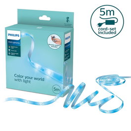 Philips Franja de Iluminación LED RGB 5m Blanco