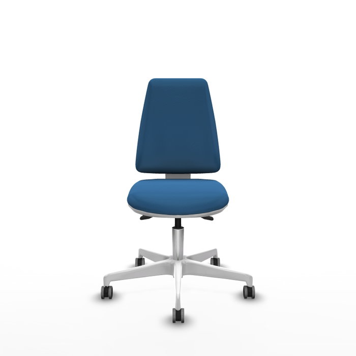 PIQUERAS Y CRESPO Silla de oficina Elche Azul claro sin brazos