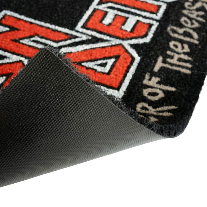 ERIK Felpudo Iron Maiden 60x40cm Fibra de Coco Base PVC Antideslizante