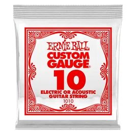 Ernie Ball Cuerda Eléctrica Slinky Plana 010 (Set de 6) (Set de 6)