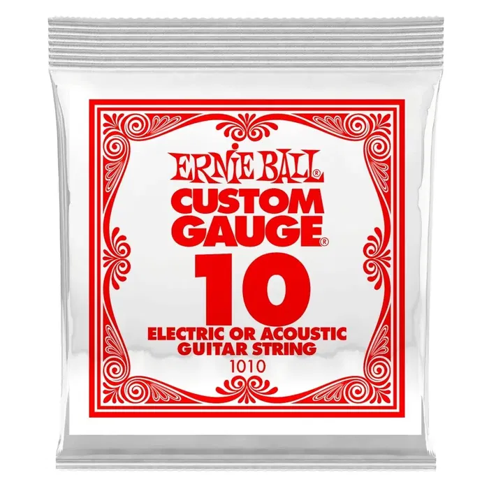 Ernie Ball Cuerda Eléctrica Slinky Plana 010 (Set de 6) (Set de 6) Ernie Ball Cuerda Eléctrica Slinky Plana 010 (Set de 6) (Set de 6)