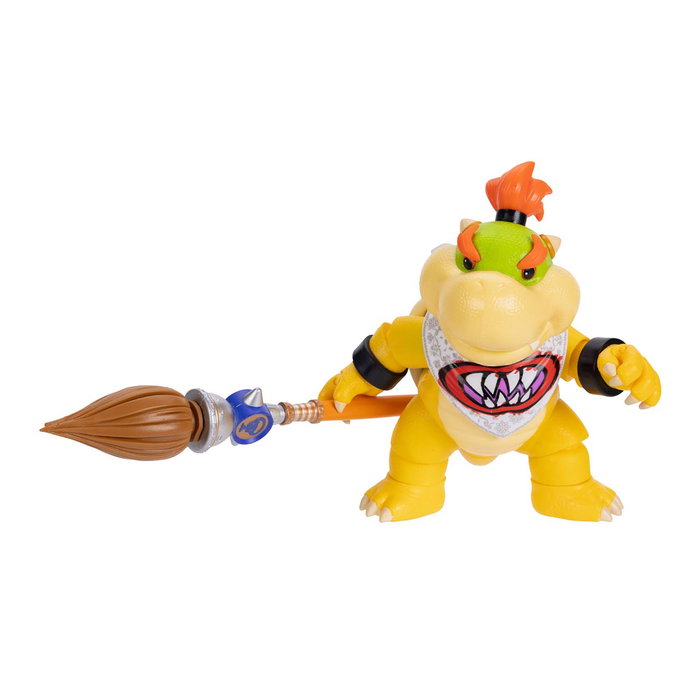 Jakks Pacific Figura Bowser Jr. 13 cm Super Mario - Coleccionable Oficial Licencia Nintendo