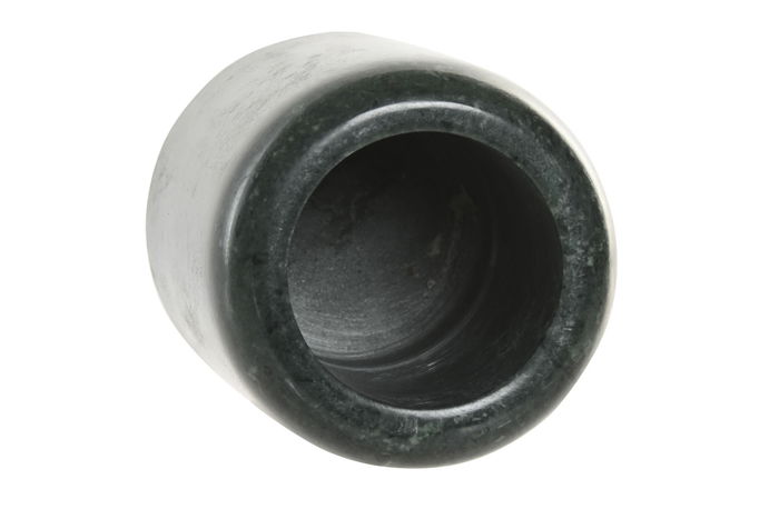 DKD Home Decor Vaso Moderno Verde Mármol 7.5 x 10 x 7.5 cm