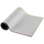 Mars Gaming MMP224W Alfombrilla XXL Blanca con Borde Rainbow