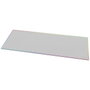 Mars Gaming MMP224W Alfombrilla XXL Blanca con Borde Rainbow