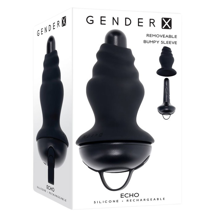 Plug Vibrador Anal Evolved Gender X Negro