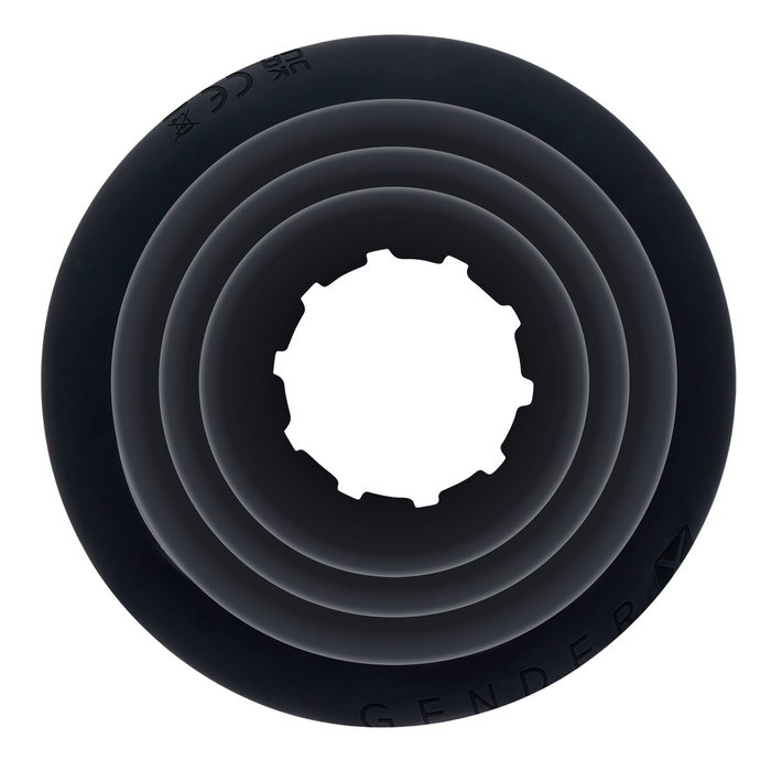 Plug Vibrador Anal Evolved Gender X Negro