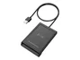 Conceptronic Smart-ID Kartenleser USB-A negro, doble interfaz