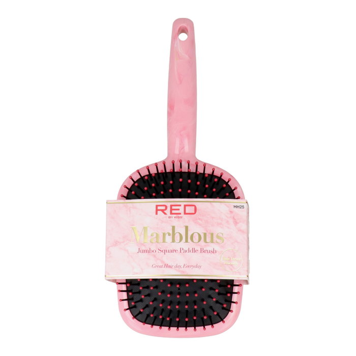 Red Kiss Marblous Jumbo Paddle Brush Red Kiss Marblous Jumbo Paddle Brush
