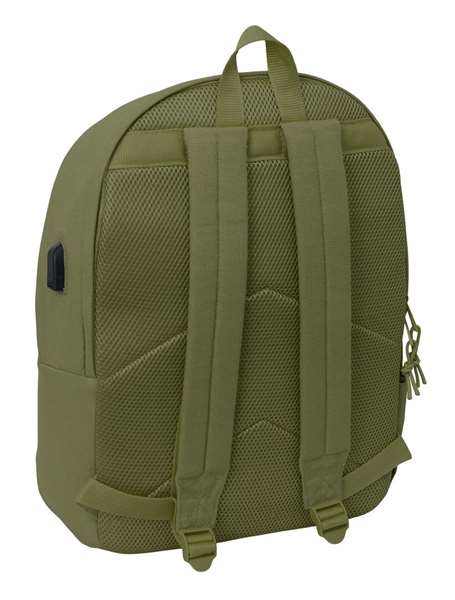 Safta Mochila doble para portátil 15,6" con puerto USB 31x44x18cm