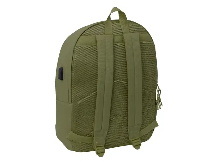 Safta Mochila Doble para Portátil 15,6'' con USB Basics