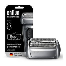 Braun 83M Cabezal de Recambio Negro Compatible con Series 8 para Máquinas de Afeitar Braun