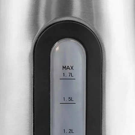 HERVIDOR DE AGUA SHARP SA-BK2002I - 2400W - CAPACIDAD 1.7L - RESISTENCIA OCULTA - PANTALLA DIGITAL - ACERO INOX