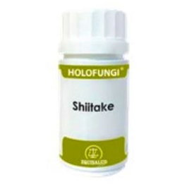 Equisalud Holofungi Shitake 50 Cápsulas con Vitamina C para Sistema Inmunitario y Energía