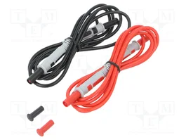 CHAUVIN ARNOUX Juego de cables de prueba con enchufes de banana de 4mm