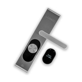 Shelly LOQED Touch Smart Lock con Código, Cerradura Inteligente para Puerta en Acero Inoxidable
