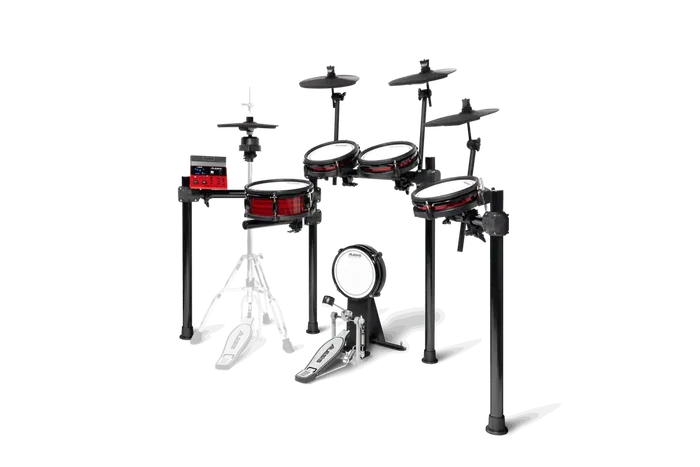 ALESIS Nitro Ultimate Kit Batería Electrónica de Nueve Piezas con Malla y Bluetooth, 52 Kits y 640 Sonidos ALESIS Nitro Ultimate Kit Batería Electrónica de Nueve Piezas con Malla y Bluetooth, 52 Kits y 640 Sonidos