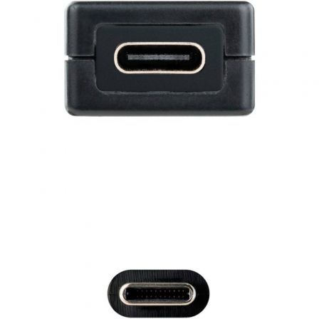 Nano Cable 10.01.1311 Cable Alargador USB Tipo-C 3.2 Macho-Hembra con Amplificador 5m Negro