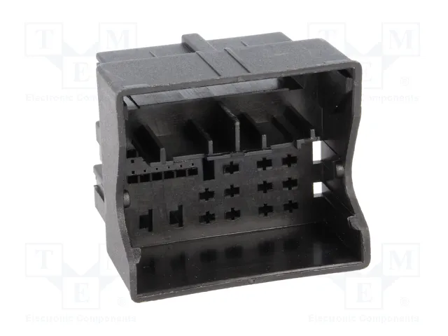 4CARMEDIA Contenedor de conector Quadlock 52 pines Negro 4CARMEDIA Contenedor de conector Quadlock 52 pines Negro