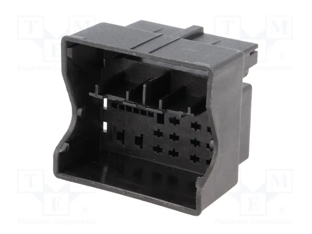 4CARMEDIA Contenedor de conector Quadlock 52 pines Negro 4CARMEDIA Contenedor de conector Quadlock 52 pines Negro