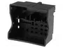 4CARMEDIA Contenedor de conector Quadlock 52 pines Negro