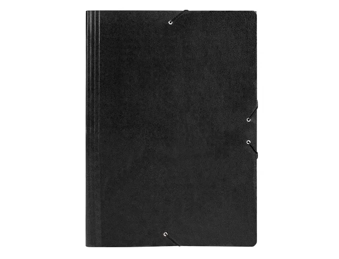 Liderpapel Carpeta de Planos A2 Cartón Gofrado con Gomas Negro Liderpapel Carpeta de Planos A2 Cartón Gofrado con Gomas Negro