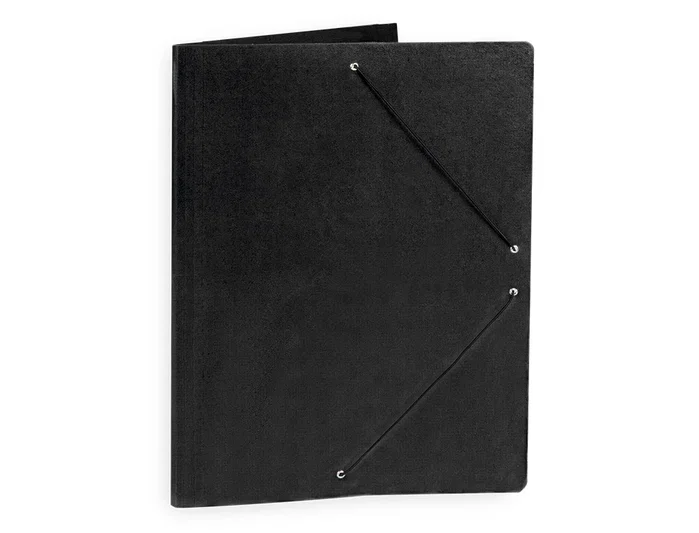 Liderpapel Carpeta de Planos A2 Cartón Gofrado con Gomas Negro Liderpapel Carpeta de Planos A2 Cartón Gofrado con Gomas Negro